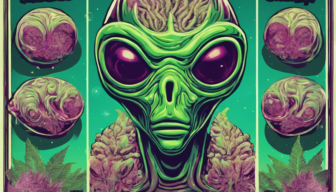 Exploring the Exotic Alien Kush Strain: A Closer Look at its Potent Effects.