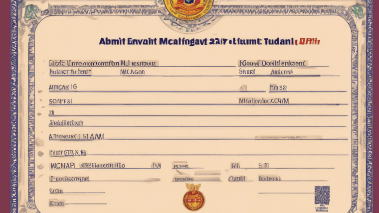 How to Download Mcbu Admit Card Online